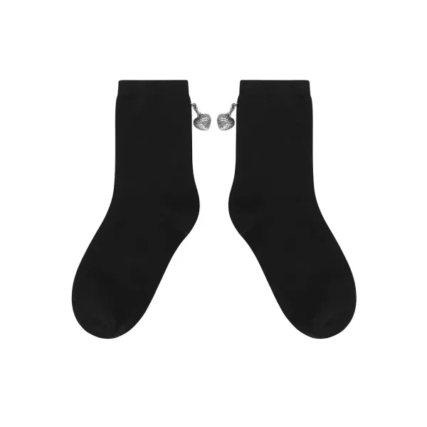 [아울렛] Heart Socks (하트 삭스) Black