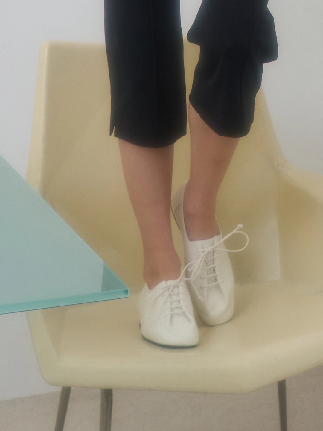 러브듀이 SOFT FOLD derby / 아이보리 상품 이미지 2