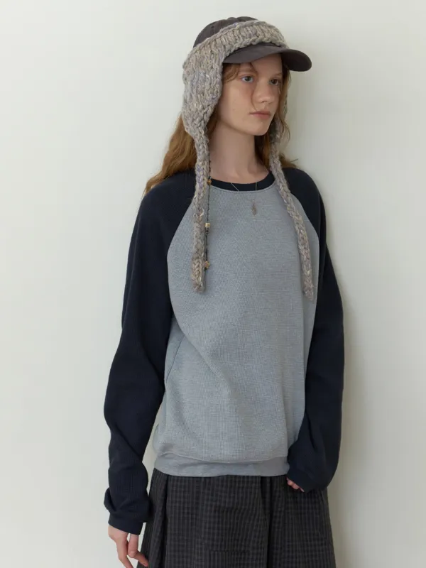 Bertie overfit sweatshirt (gy/ny)