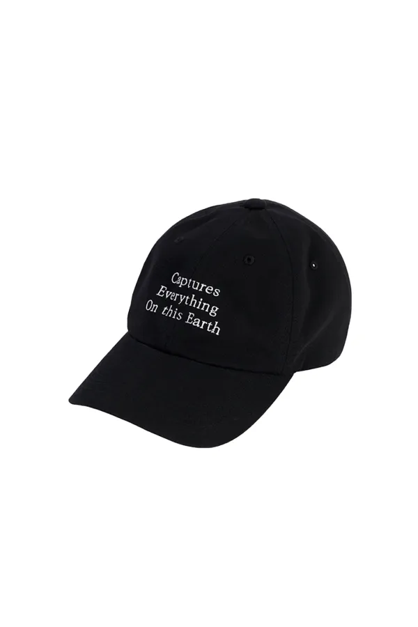 21SS Vintage Baseball Cap, Black