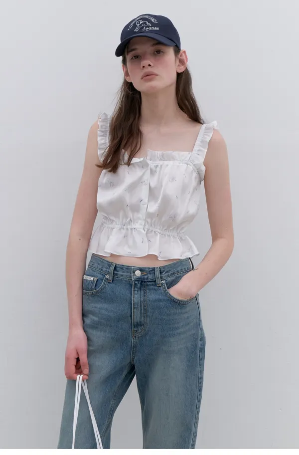 (3rd Re-stock) Glossy Lambie Top (White)