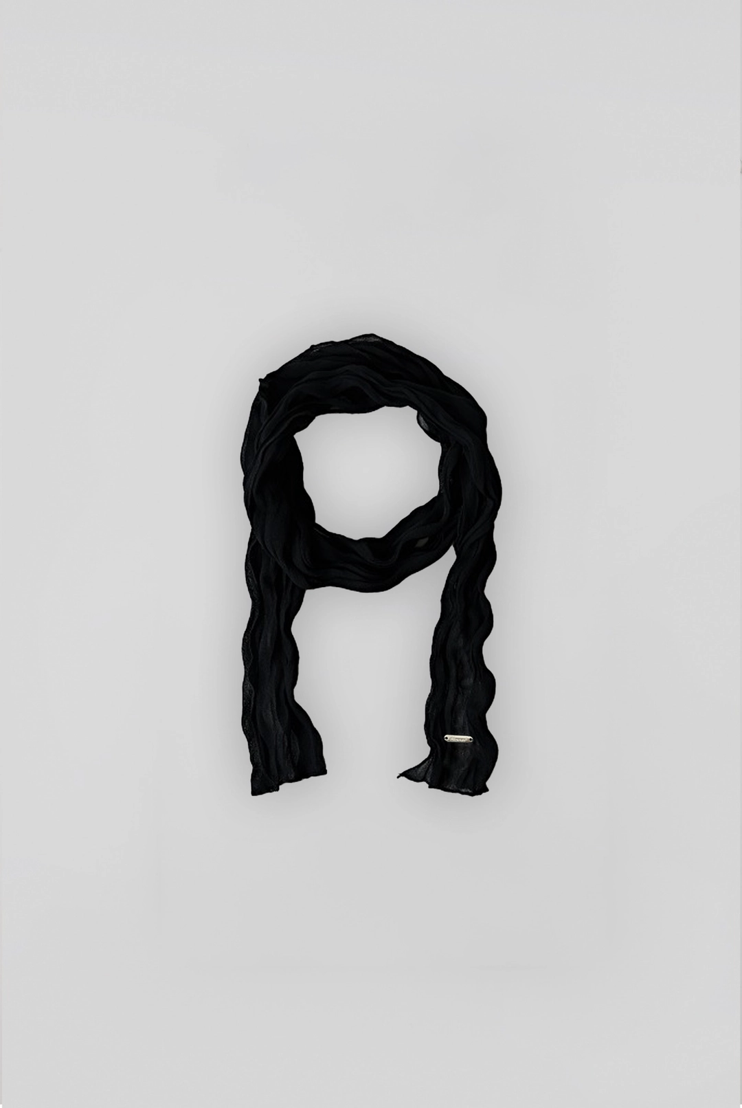 타낫 26ver. T/T Black tie scarf 상품 이미지 1