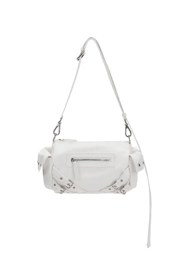 STUD POCKET BAG IN IVORY
