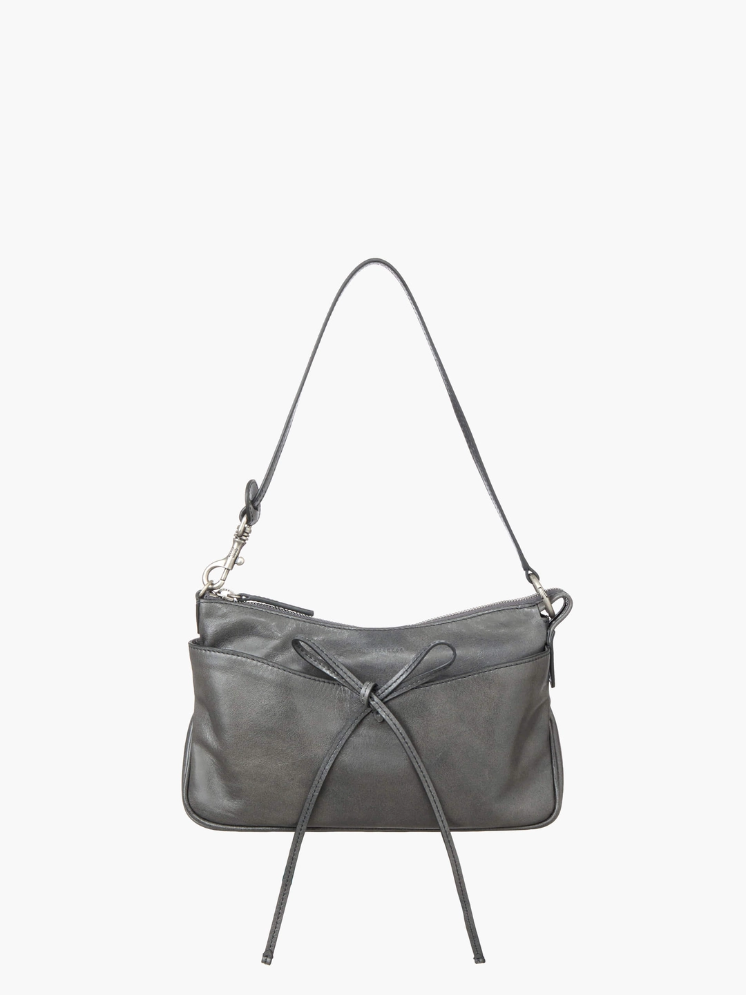 마지셔우드 RIBBON POCHETTE_grey semi veg 상품 이미지 1