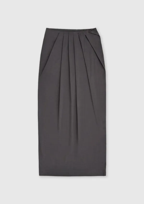 Tulip Skirt (Charcoal)