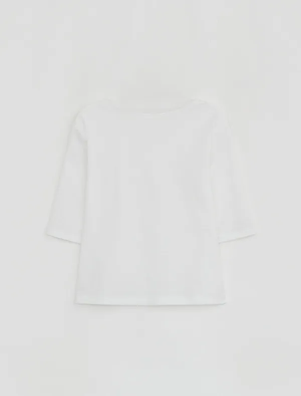 PLEATS HALF TOP [WHITE]