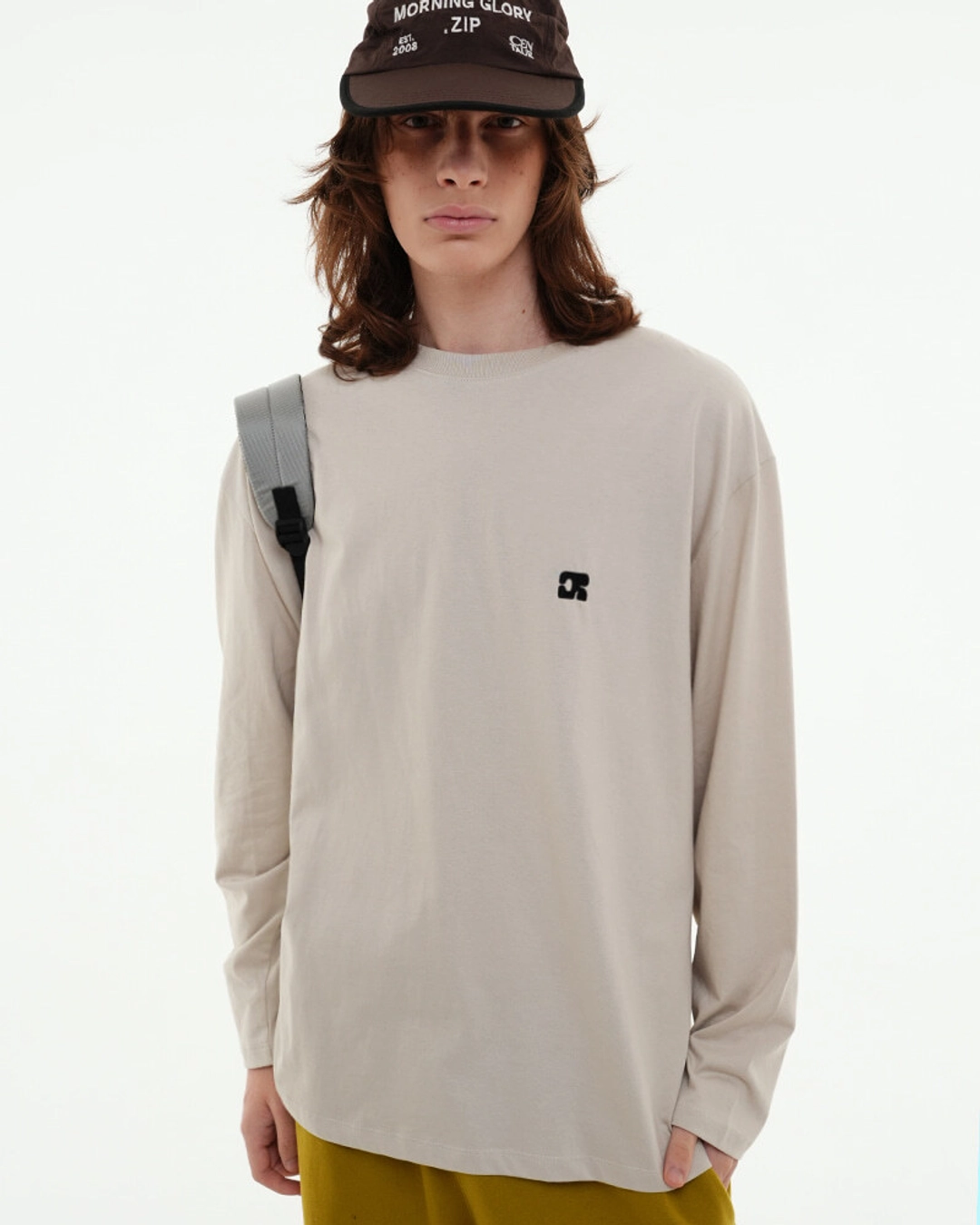 센토르 CENTAUR LONG SLEEVE T-SHIRT_GREY 상품 이미지 1