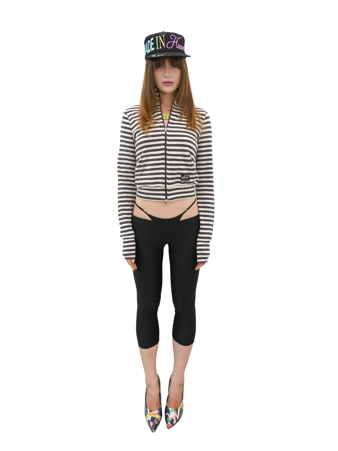 스컬프터 Hella Sexy Thong Capri Black 상품 이미지 3