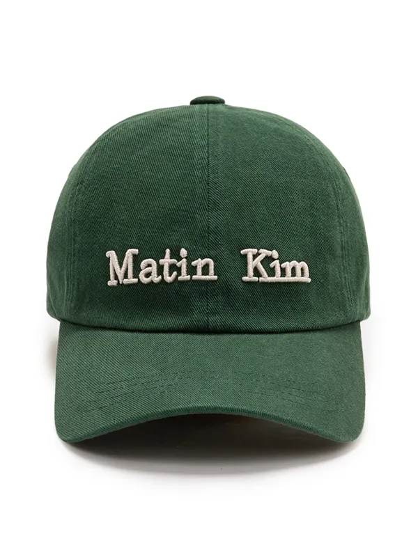 MATIN DUSTY CLASSIC LOGO BALL CAP IN GREEN