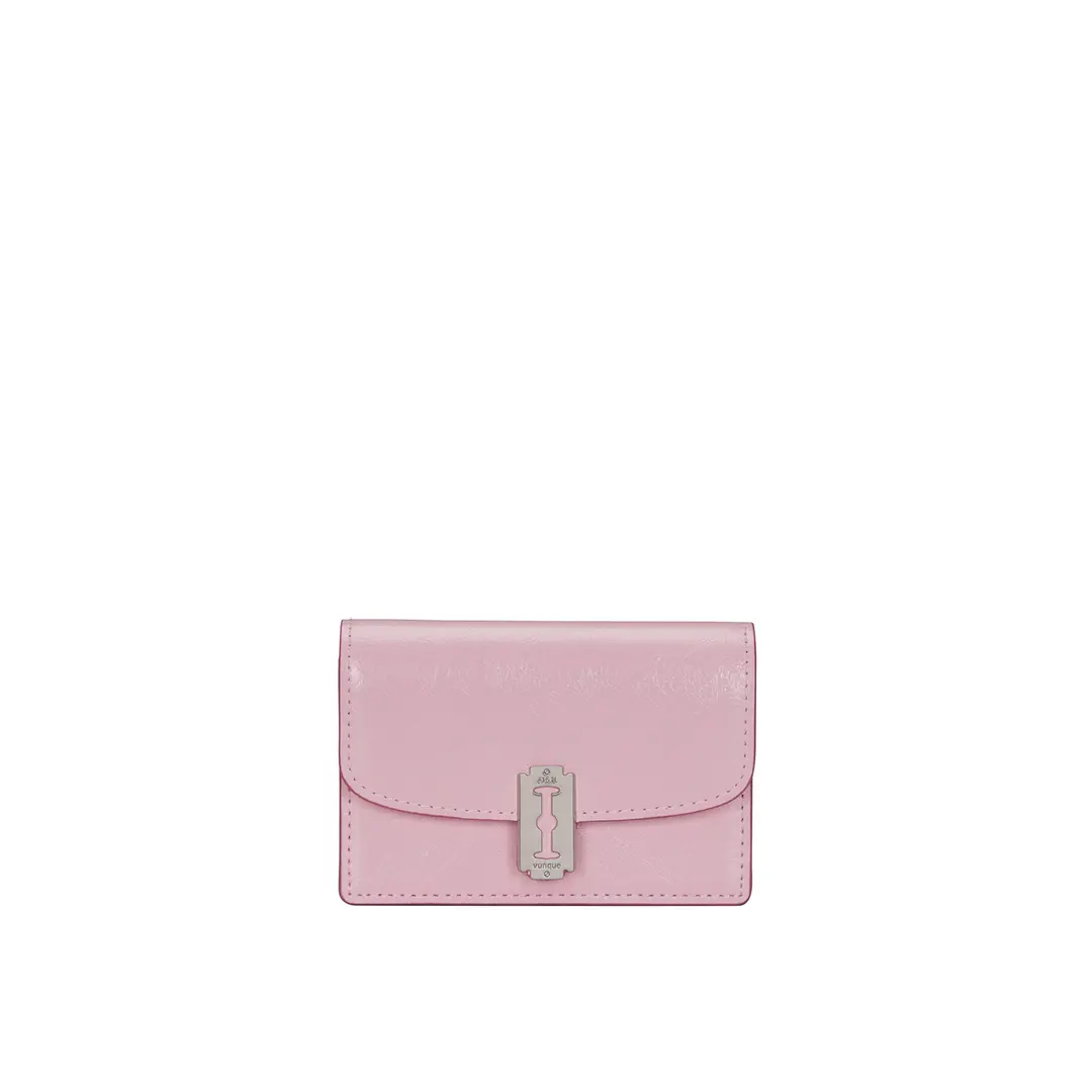 분크 [아울렛] Occam Lune Accordion Card Wallet (오캄 룬 아코디언 카드지갑) Mellow Pink 상품 이미지 1