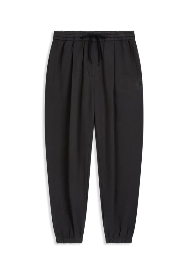 TUCKED JOGGER PANTS, CHARCOAL