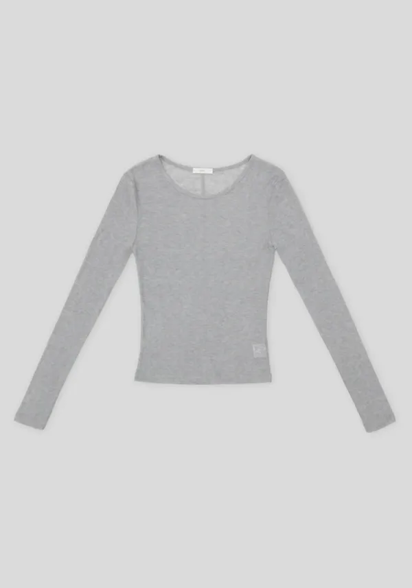 LAYERED T-SHIRT_GRAY