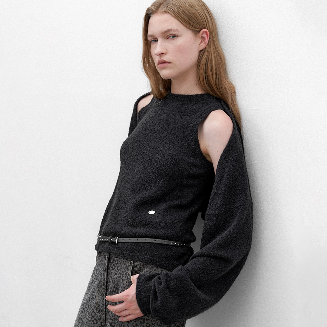 아뜰리에 나인 (CD-2210)DAYIN KNIT BOLERO&TOP SET S 상품 이미지 1