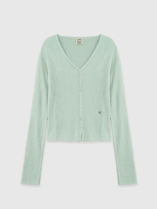 2nd 예약주문 [Exclusive] Linen Limited Cardigan (Soft Mint)