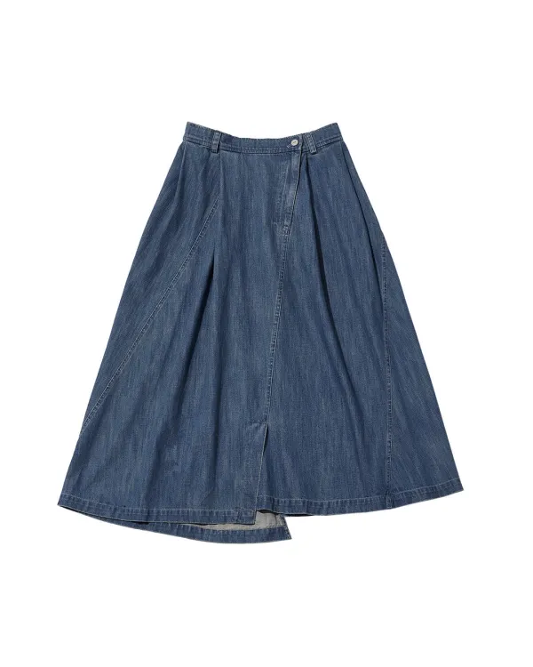 hoover denim skirt (indigo)
