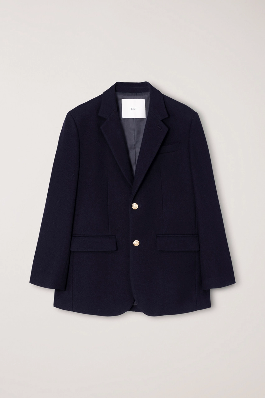 던스트 UNISEX CLASSIC 2 BUTTON WOOL BLAZER NAVY_UDJA6C107N2 상품 이미지 1