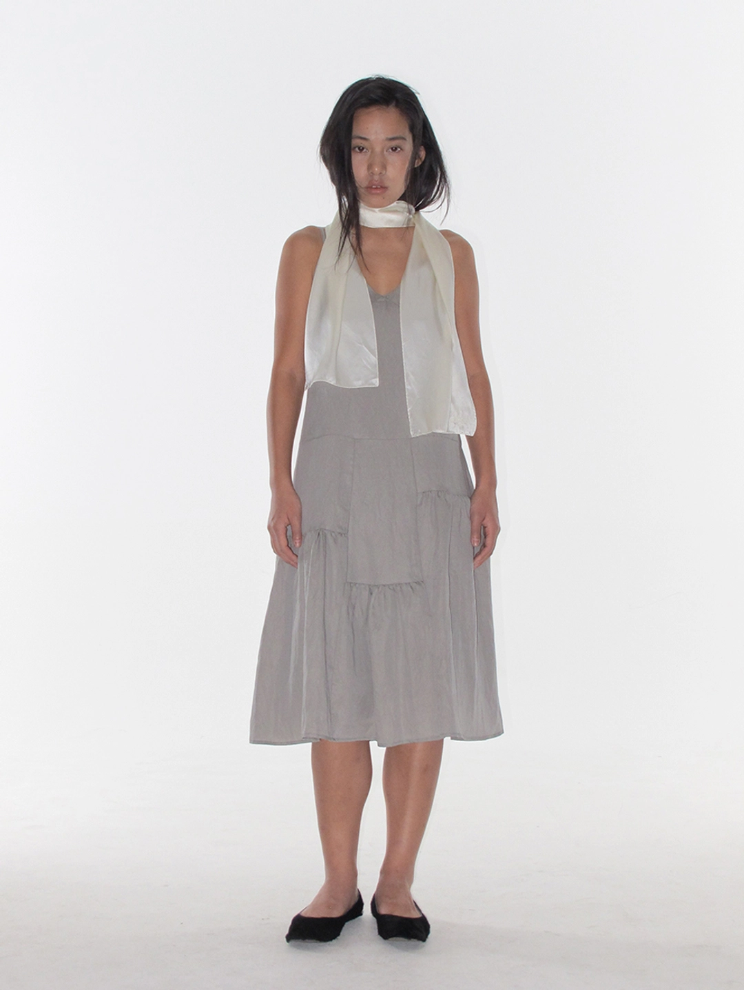 쏘딩키브레드 Sander Silver Gray Dress 상품 이미지 1