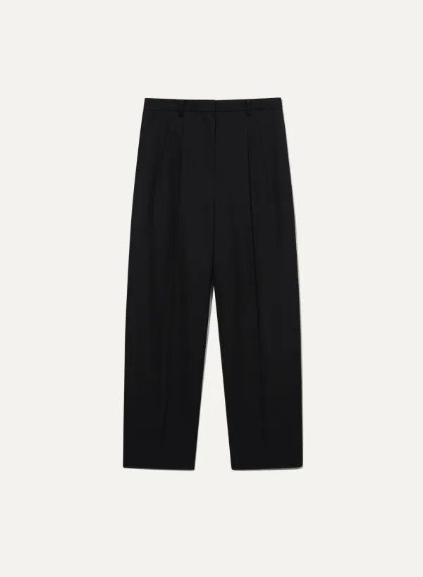 Elias Wool Pants Black