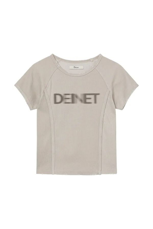 PIGMENT LOGO T-SHIRT IN BEIGE