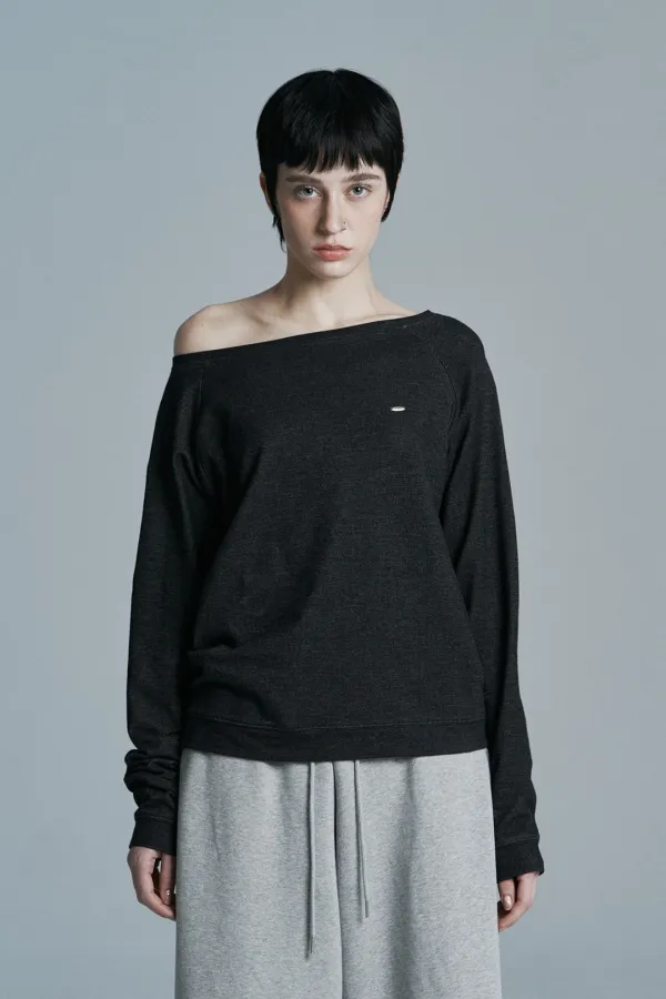 INDIGO DENIM LONG SLEEVE BLACK