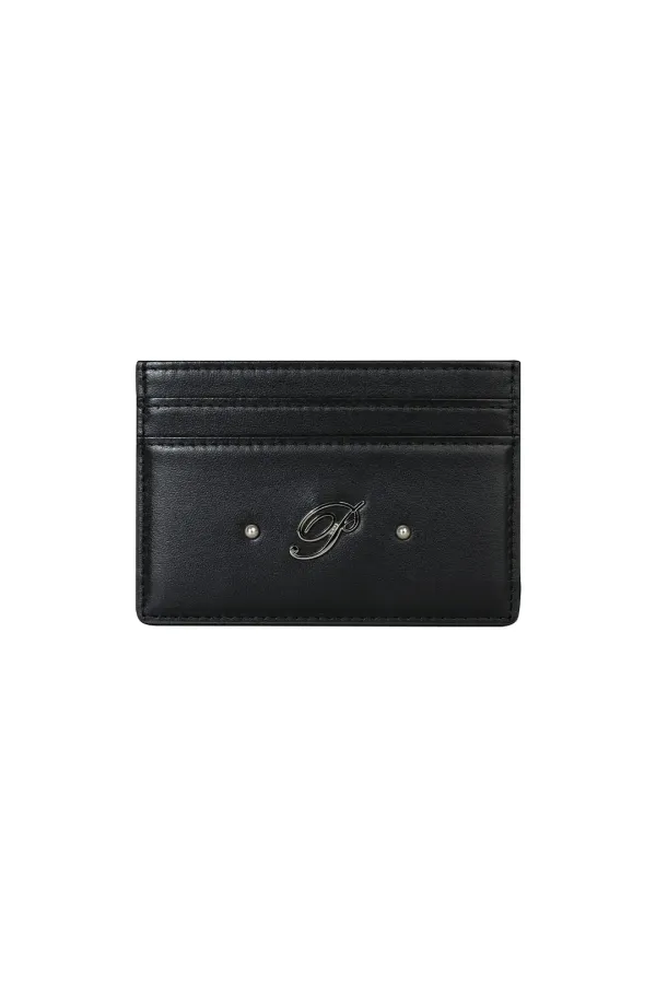 SIGNATURE CARD WALLET black