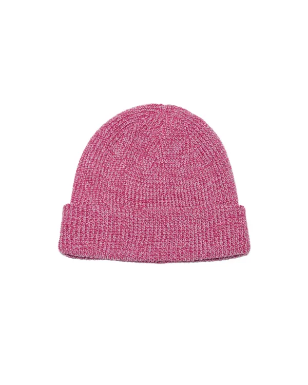 Two Tone Heather Beanie_Pink