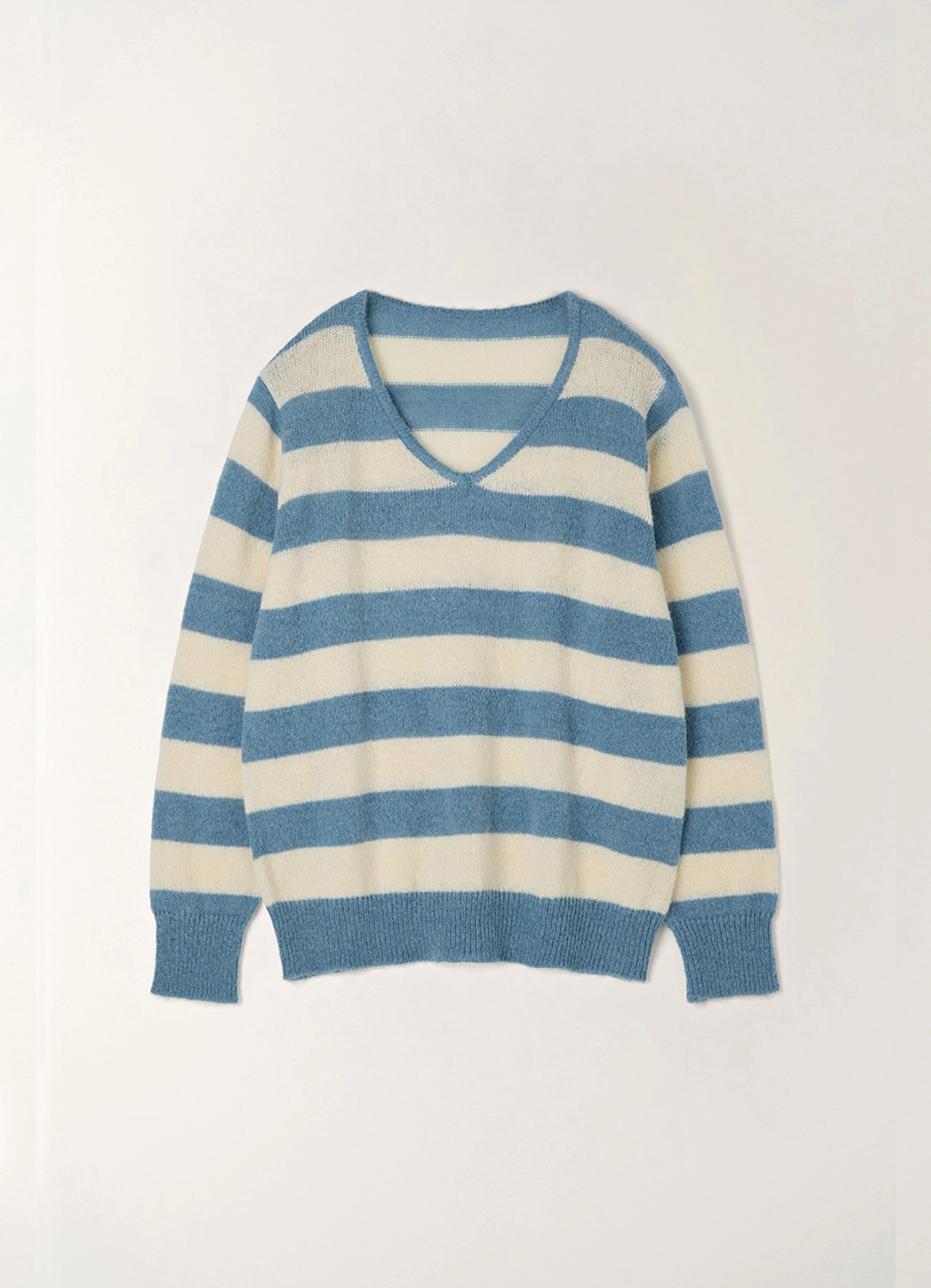 안젤로비안코 Rio Wool Stripe Knit (2color) 상품 이미지 1