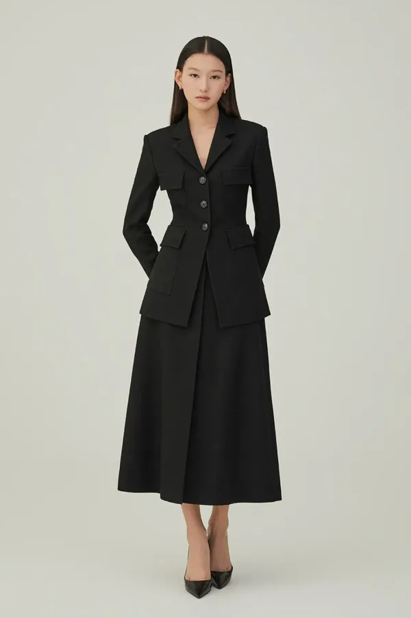 NO.20 SKIRT - BLACK