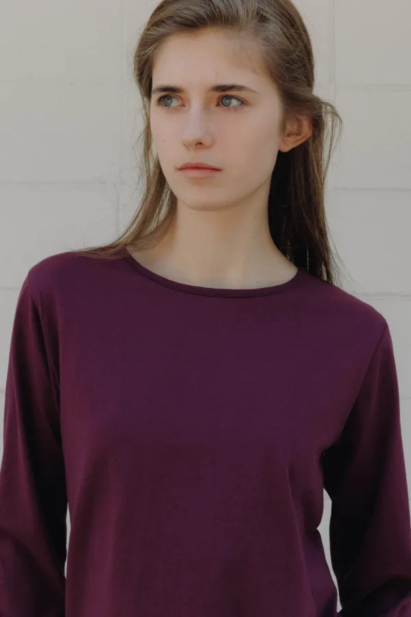Effie long sleeve (purple)
