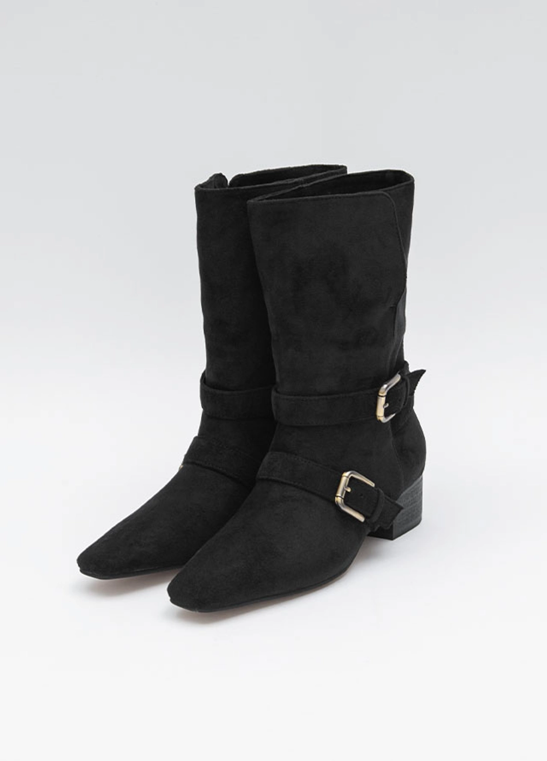 아뜰리에 나인 (SH-3467)SUEDE BUCKLE BOOTS 상품 이미지 3