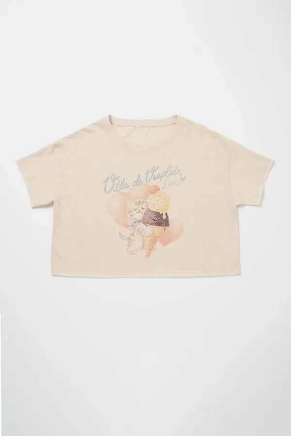 Via Icecream T-shirt (Beige)
