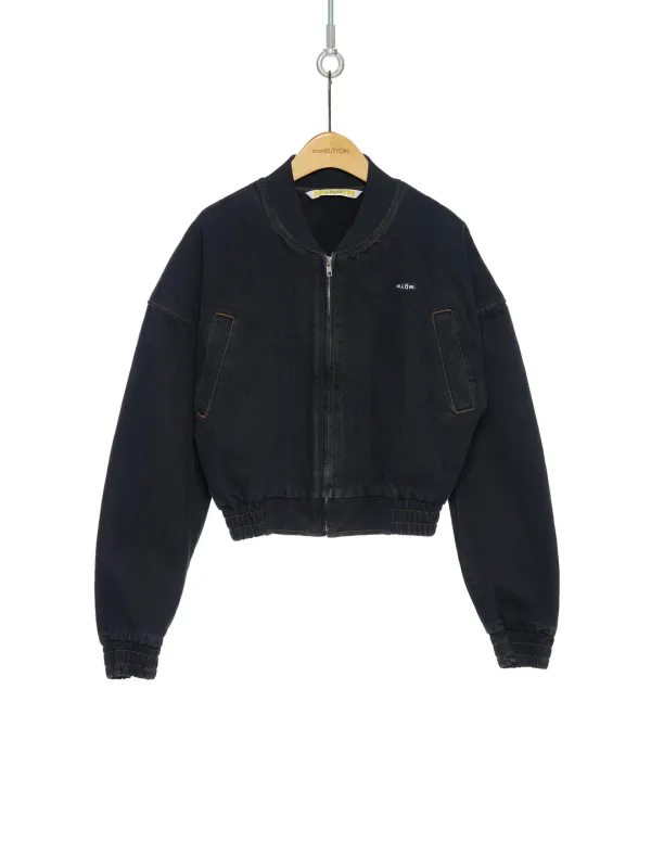 PF25 BLACK DENIM BLOUSON