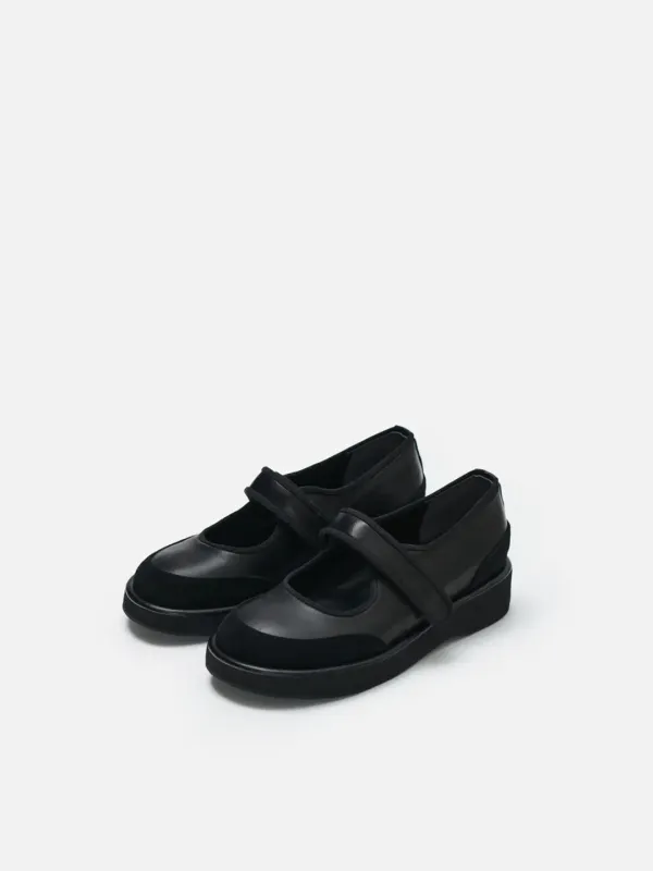 Dall platform mary jane shoes Black