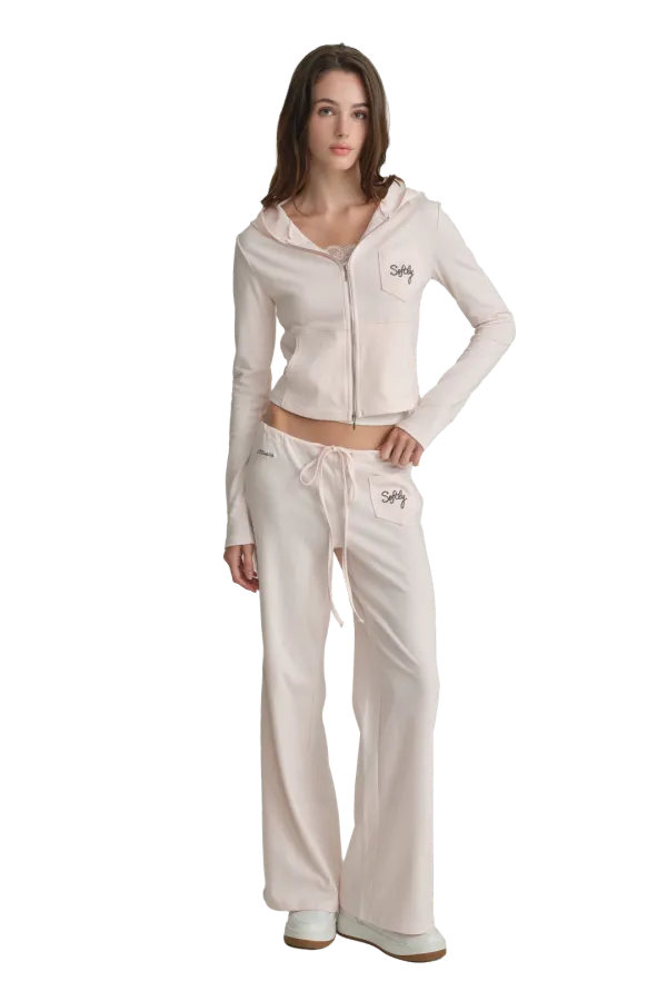 Softly baby sweatpants, Baby Pink