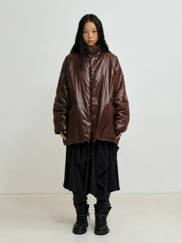 [PLZPROJECT] POLISHED INSULATED PARKA