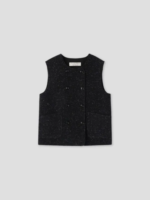 Celestial Herringbone Vest