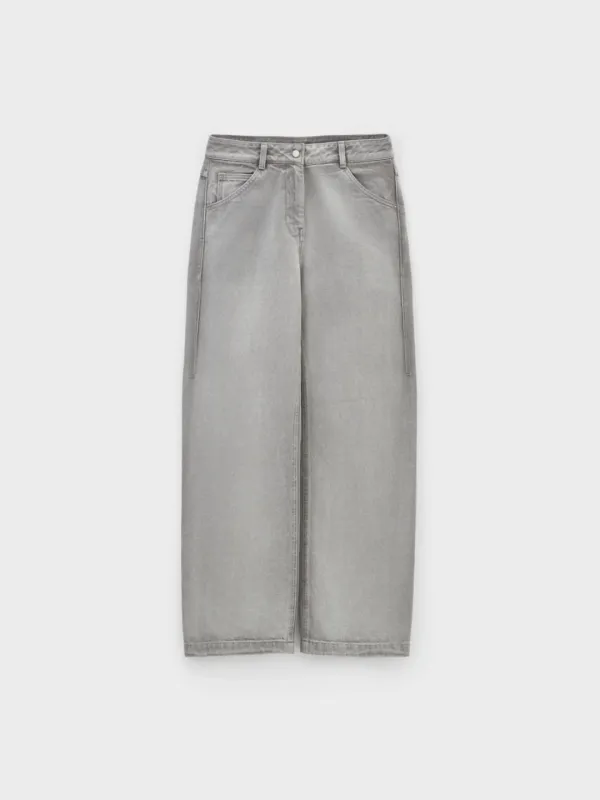 New Straight Fit Denim_Light Grey
