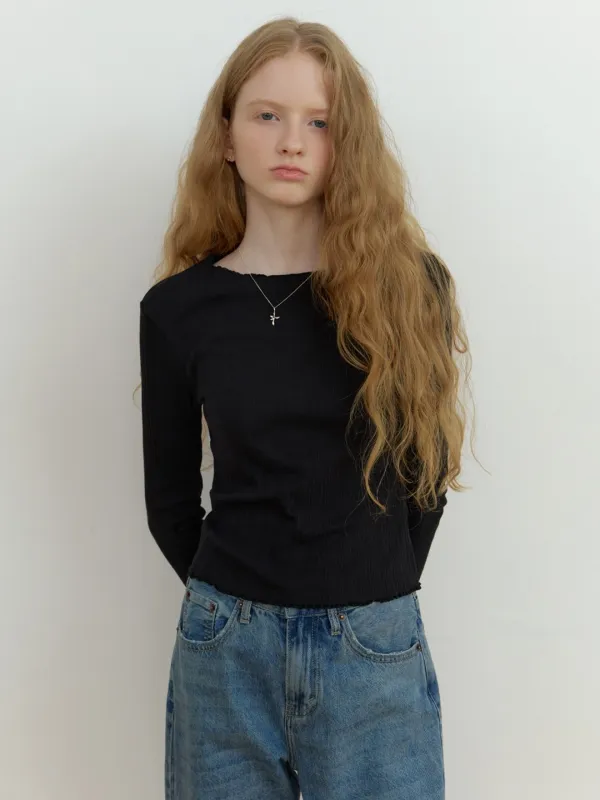 Riff wave t-shirt (black)