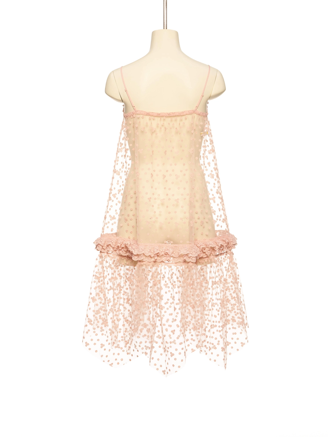 푸쉬버튼 PF26 PINK LACE SLIP DRESS 상품 이미지 3