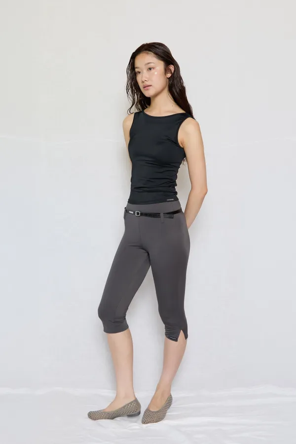 Belted Swim Capri
