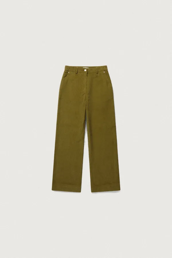MOST CORDUROY SEMI WIDE PANTS