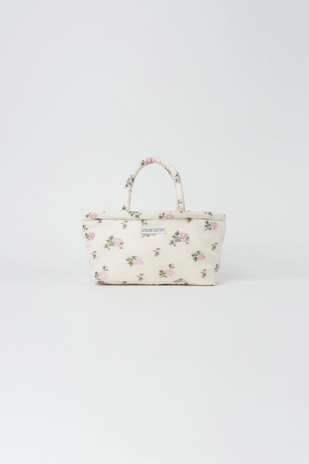 아뜰리에에디션 Floral Jacquard Bag (cream) 상품 이미지 1