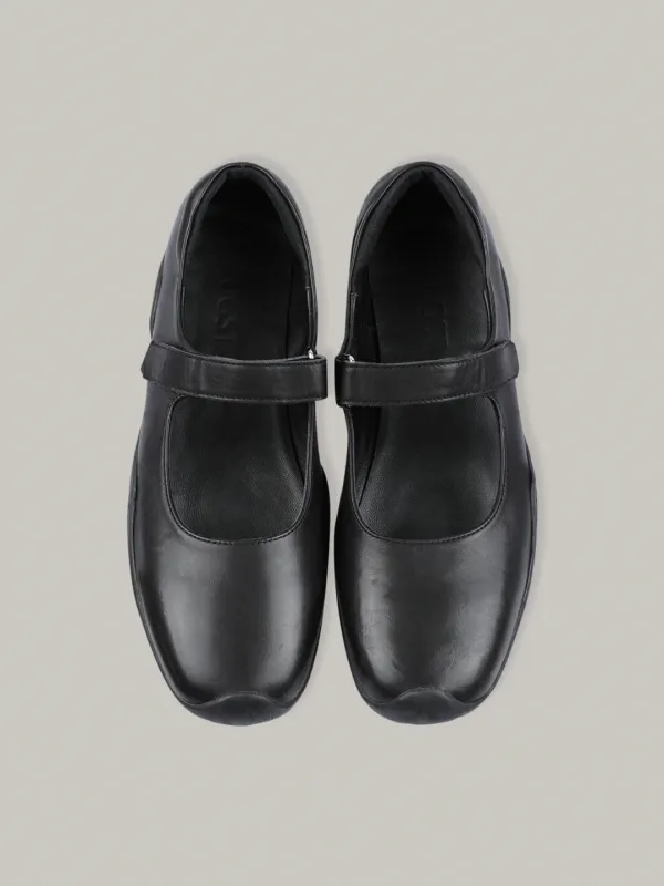 mary jane flats (black)