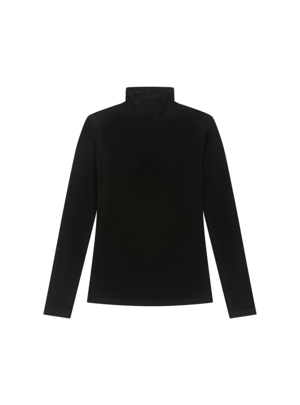 SLIM TURTLE TOP (BLACK)