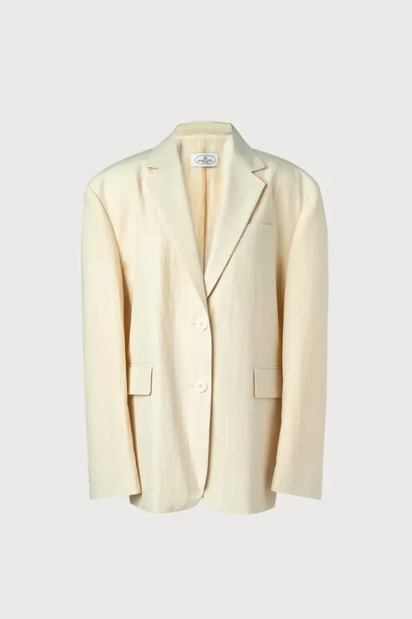 Part.5 Soft cotton jacket (butter/navy)