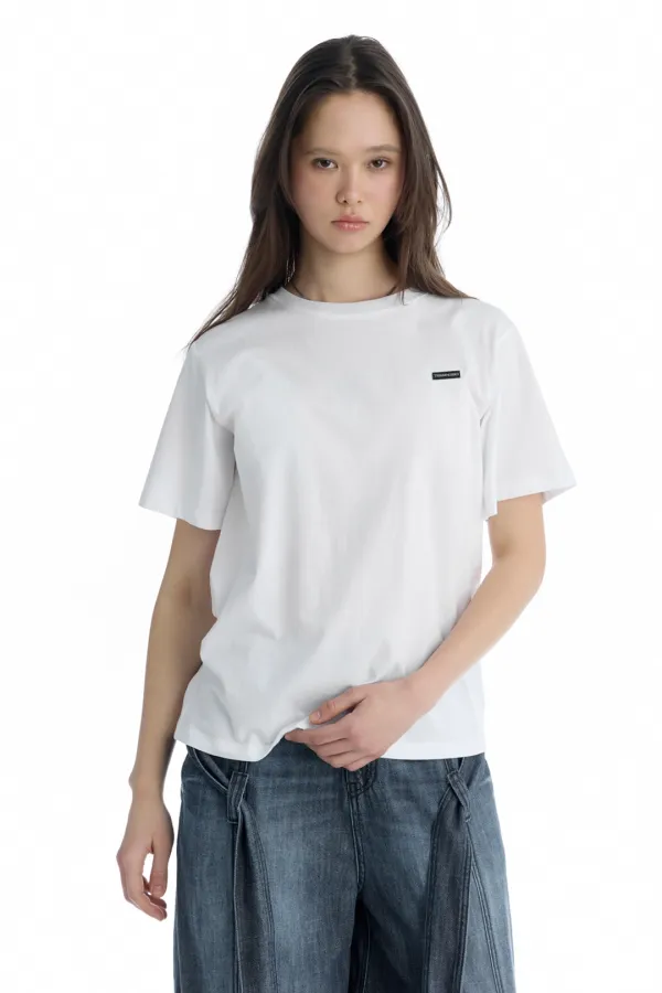 Essential Regular-Fit T-Shirt [ White ]