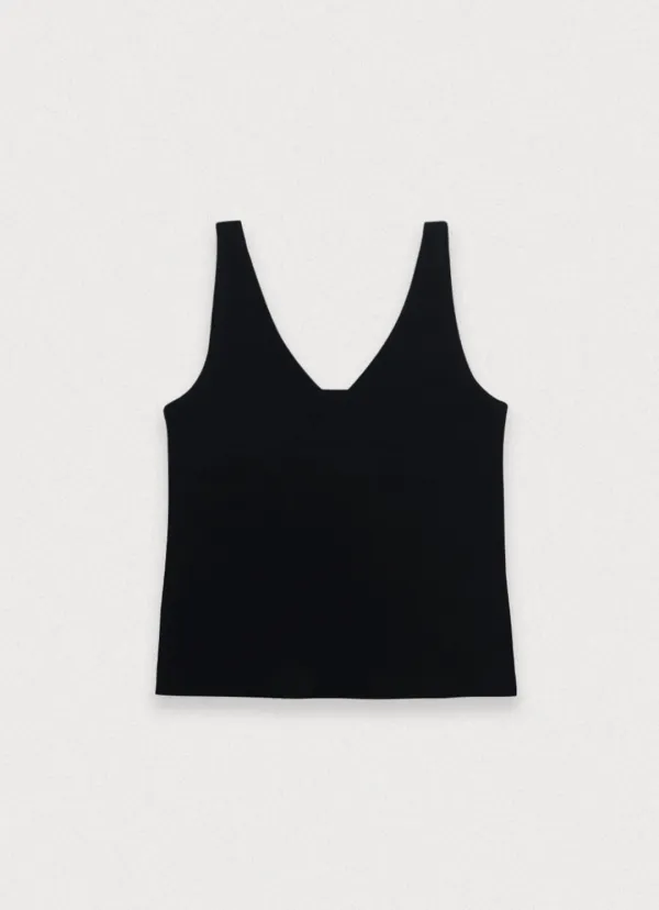Pebble sleeveless - black