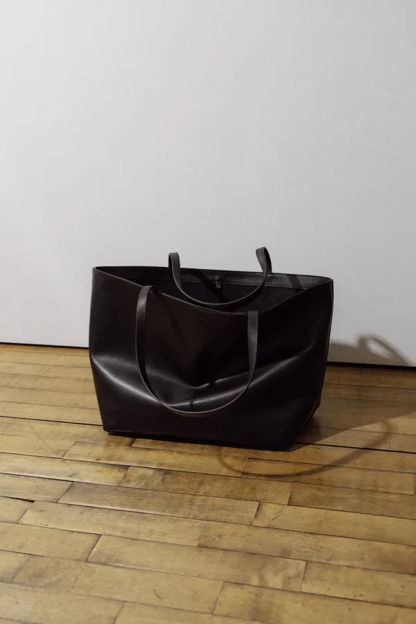 [EXCLUSIVE] OVERDUE LEATHER SHOULDER BAG_BLACK