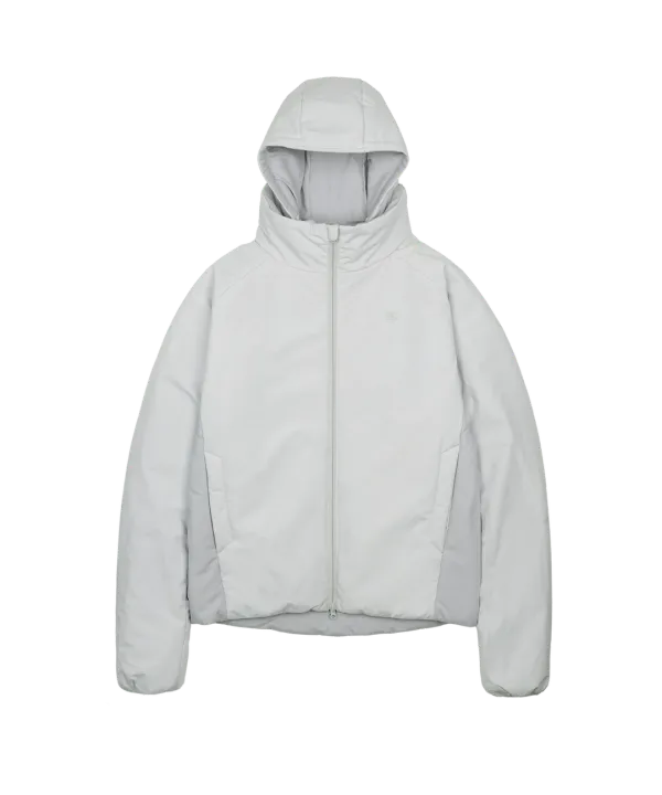 REVERSIBLE PUFFER JACKET [LIGHT GREY]