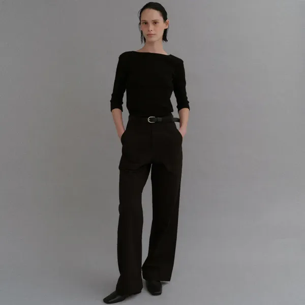 Square pocket pants_